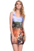 Vestido PRINT TIGER